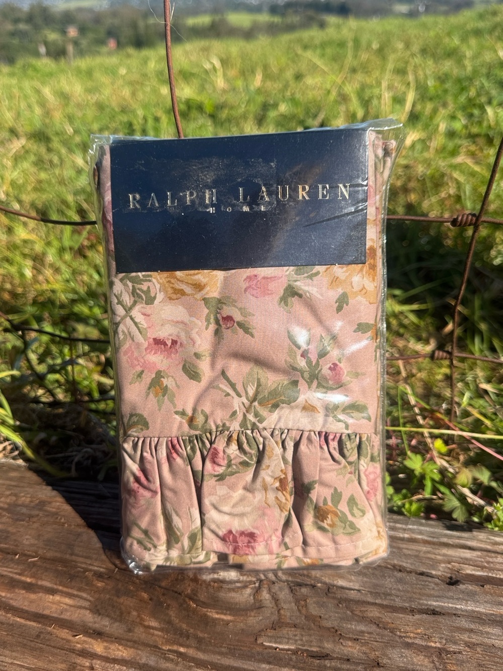 NEW RARE Ralph Lauren DERBYSHIRE ASHBOURNE Floral PAIR King PILLOWCASES